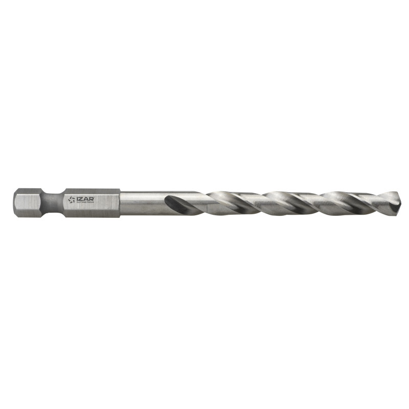 Izar LONG DRILL BIT HSS GROUND HEXAGONAL SHANK E6.3 - 1613 - 10,50 mm