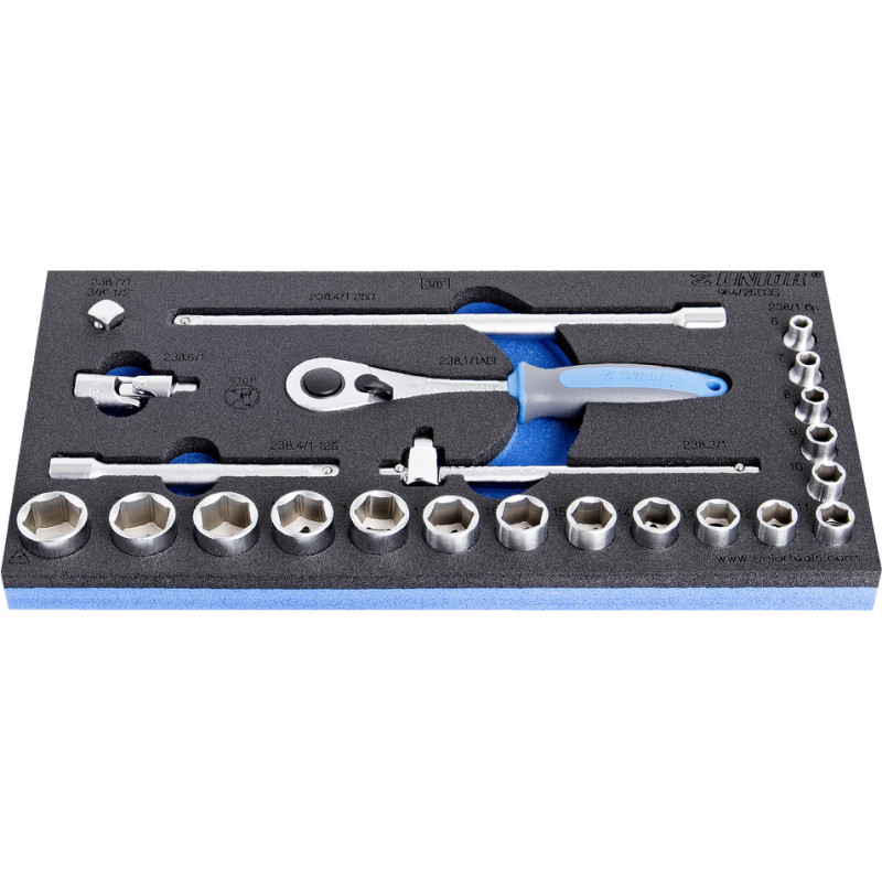 Unior 964/25SOS Komplekts Muciņas 3/8 in SOS tool tray /23