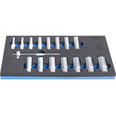 Unior 964/56SOS Komplekts long Muciņas 3/8 in SOS tool tray /16