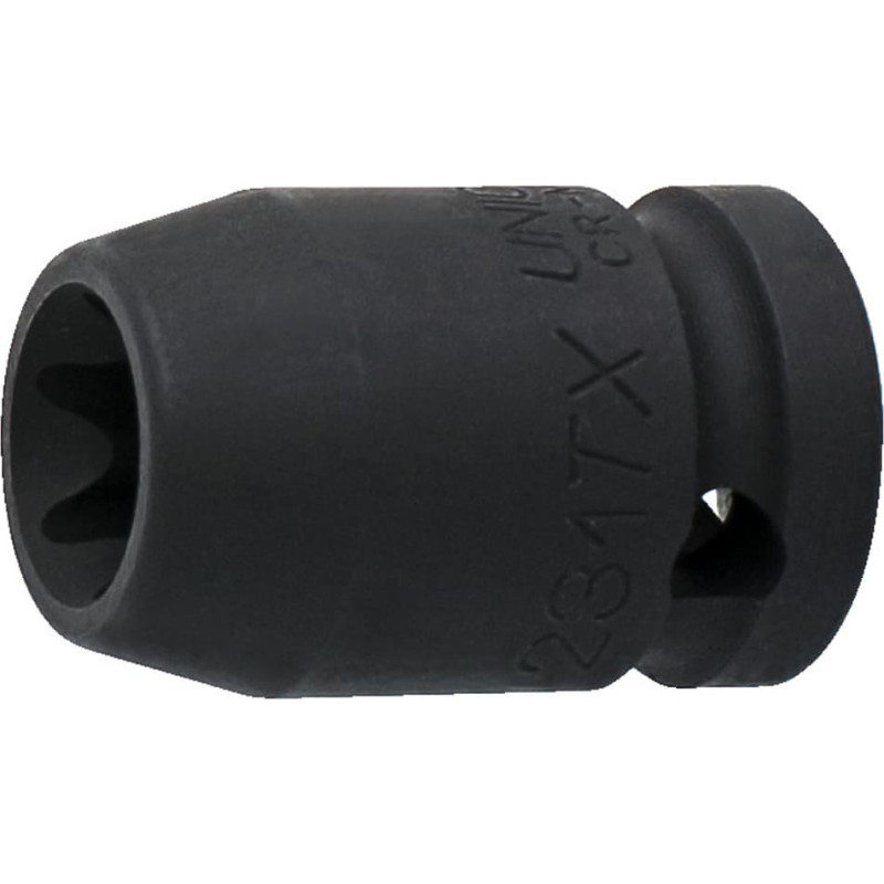 Unior 231/4TX Triecienizturīga muciņa 1/2 ar iekšējo Torx profilu E 16
