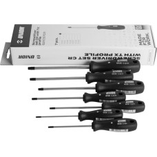 Unior 621CS7CR Komplekts skrūvgriezis CR with TX profile /7