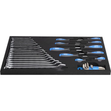 Unior 964/46SOS Atslēgu un skrūvgriežu komplekts SOS panelī (35 gab.)