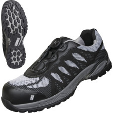 Nitras PRO STEP FIT, drošības apavi, melni/pelēki, EN ISO 20345, EN 61340-4-3, DGUV noteikums 112-191