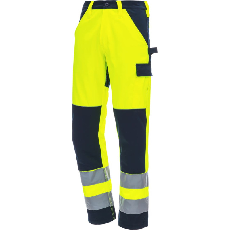Nitras MOTION TEX VIZ, augstas redzamības darba bikses, garas, EN ISO 13688, EN ISO 20471