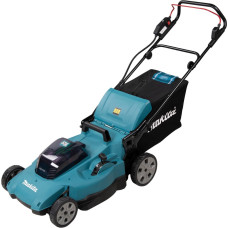 Makita Akumulatora mauriņa pļaujmašīna - 18V X2 • 2x6,0Ah, DC18RD • 53 cm • 70 L DLM538PG2