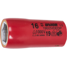 Unior 190/2VDEDP Muciņa ar izolāciju VDE 1/2, 6-kanšu 30