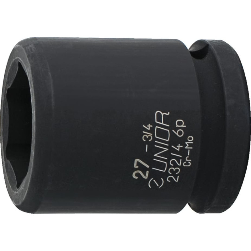 Unior 232/4 6p Triecienizturīga muciņa 3/4, 6-kanšu 21