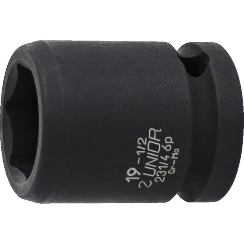 Unior 231/4 6p Triecienizturīga muciņa 1/2, 6-kanšu 32