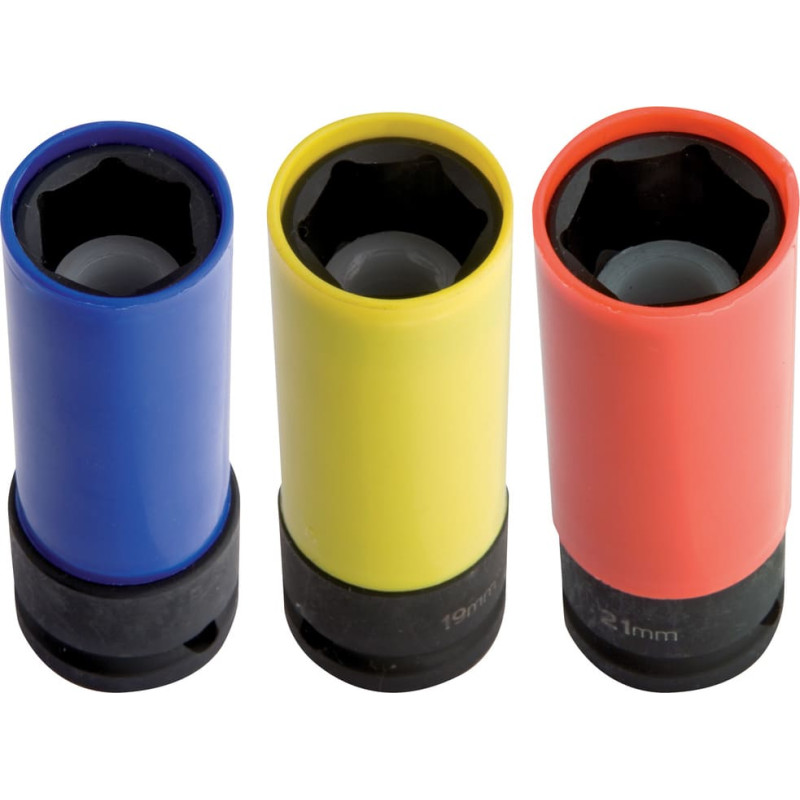 Unior 231/4PL Triecienizturīga muciņa 1/2 alumīnija diskiem, garā, 6-kanšu 17