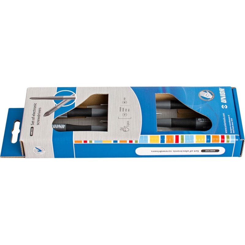 Unior 608CS5E Komplekts electronic skrūvgriezis kartona kastē /5
