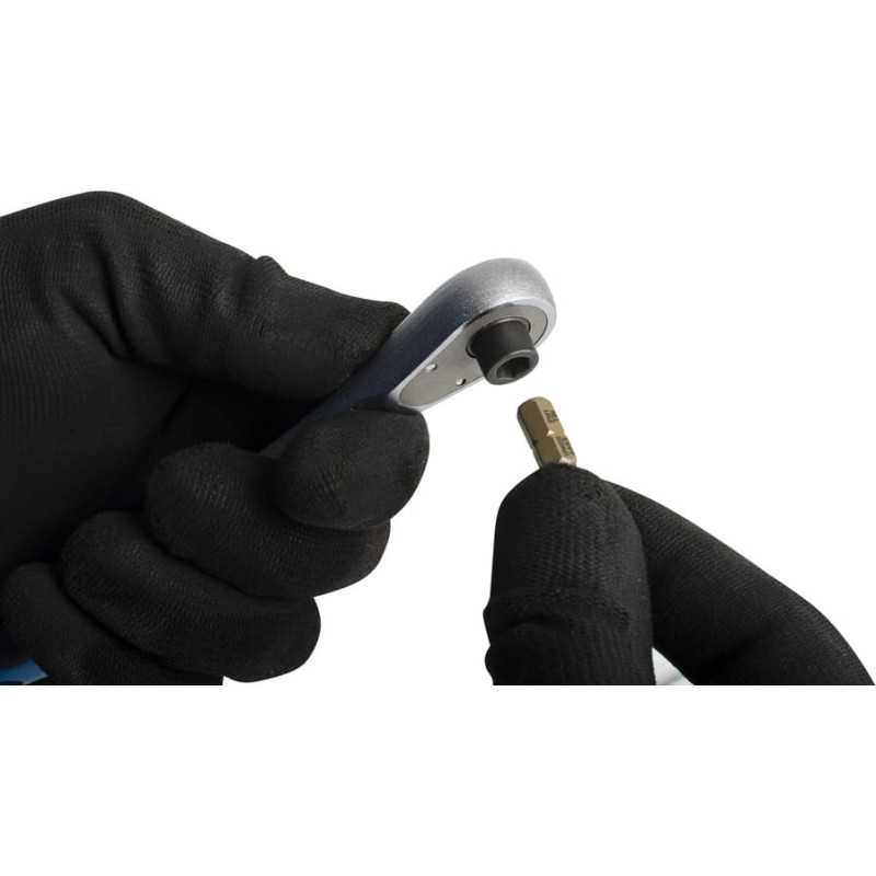 Unior 188.1/1BBI Tirkšķatslēga 6-kanšu uzgļiem 6,3 0