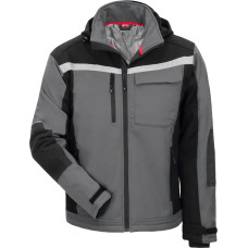 Nitras MOTION TEX PLUS, softshell jaka, pelēka/melna