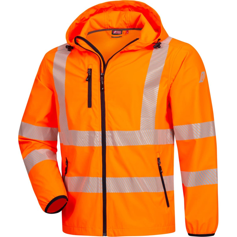 Nitras MOTION TEX VIZ, augstas kvalitātes vējjaka, neona oranža