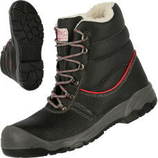 Nitras STEP MID+ W, S3 drošības ziemas zābaki, augsti, melni, EN ISO 20346