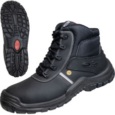 Nitras UTILITY STEP MID, S3L CI FO SR drošības zābaki, melni, EN ISO 20345, EN IEC 61340-4-3, DGUV noteikums 112-191