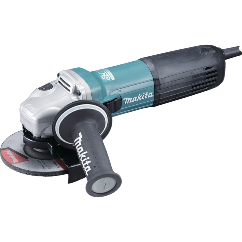 Makita Leņķa slīpmašīna - 1100W • 125mm • 11000min-1