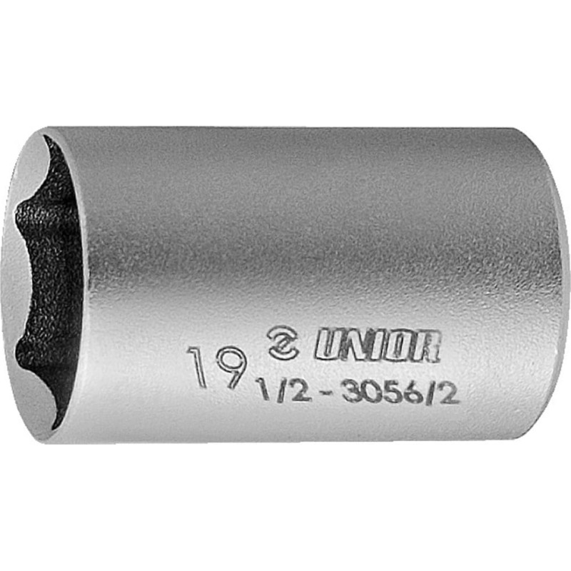 Unior 3056/2 Muciņa 1/2 with thin wall, 6-kanšu 5/8