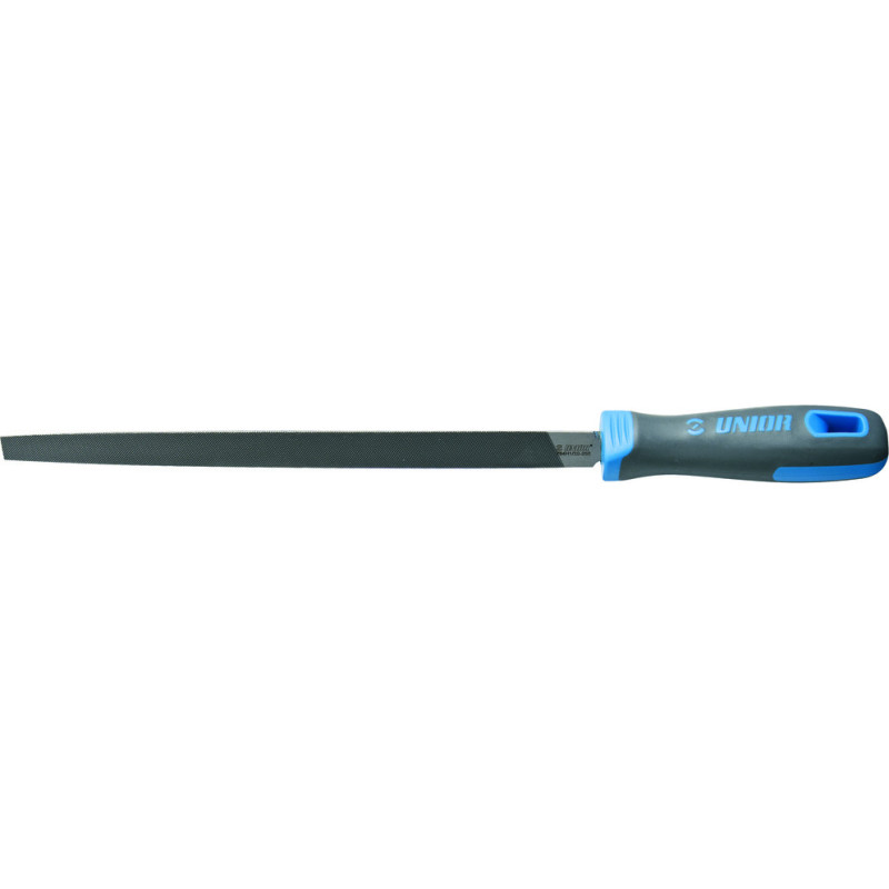 Unior 764H1/2S Three-square file with handle, half smooth 150