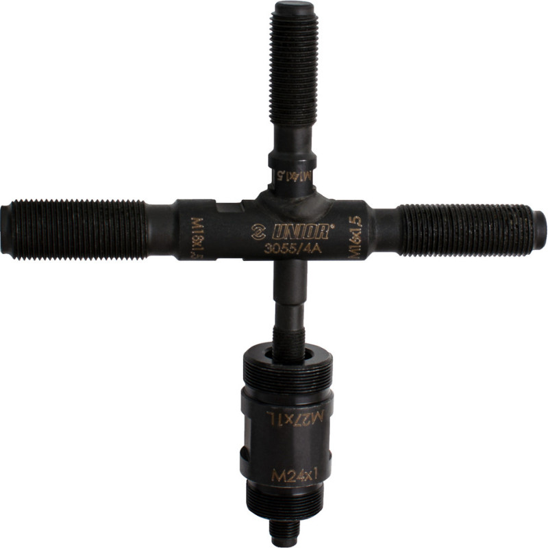 Unior 3055/4A Flywheel Novilcējs with external thread 10, 14, 16, 18, 24, 27
