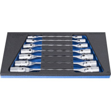 Unior 964/17SOS Komplekts swivel end Muciņu atslēgas in SOS tool tray 8 - 22/6