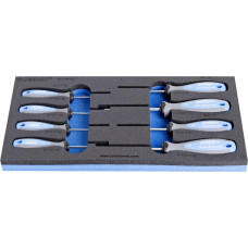 Unior 964/9DSOS Komplekts skrūvgriezis TBI in SOS tool tray 0