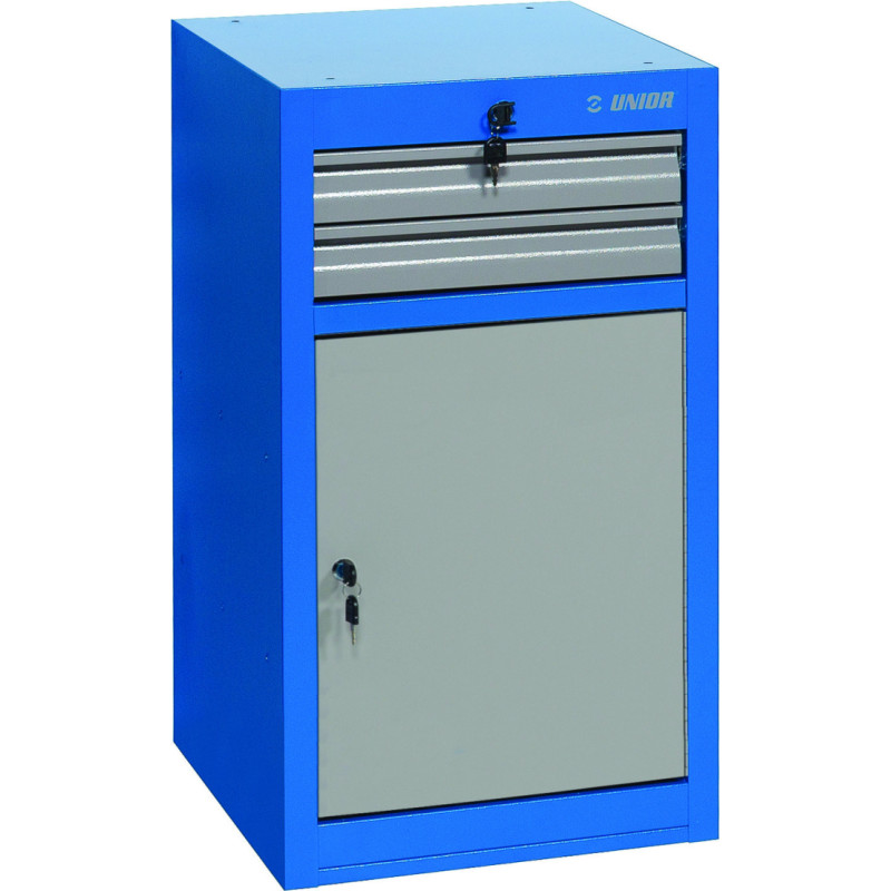 Unior 990NDD2 Narrow drawer cabinet - 2 drawers and door 475 x 650 x 870