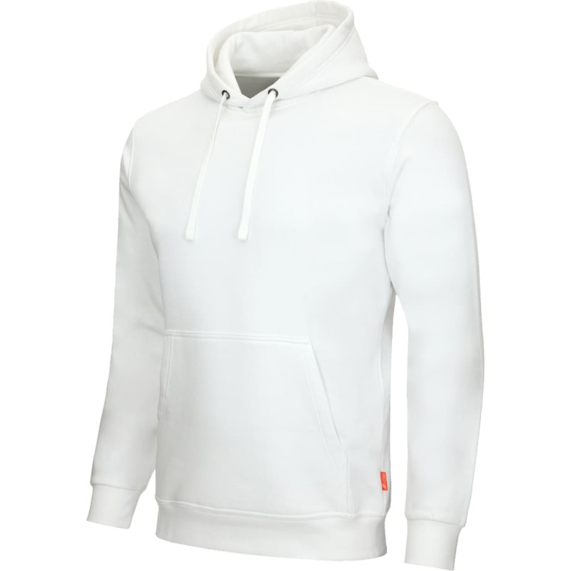 Nitras MOTION TEX LIGHT, džemperis ar kapuci, balts, OEKO-TEX