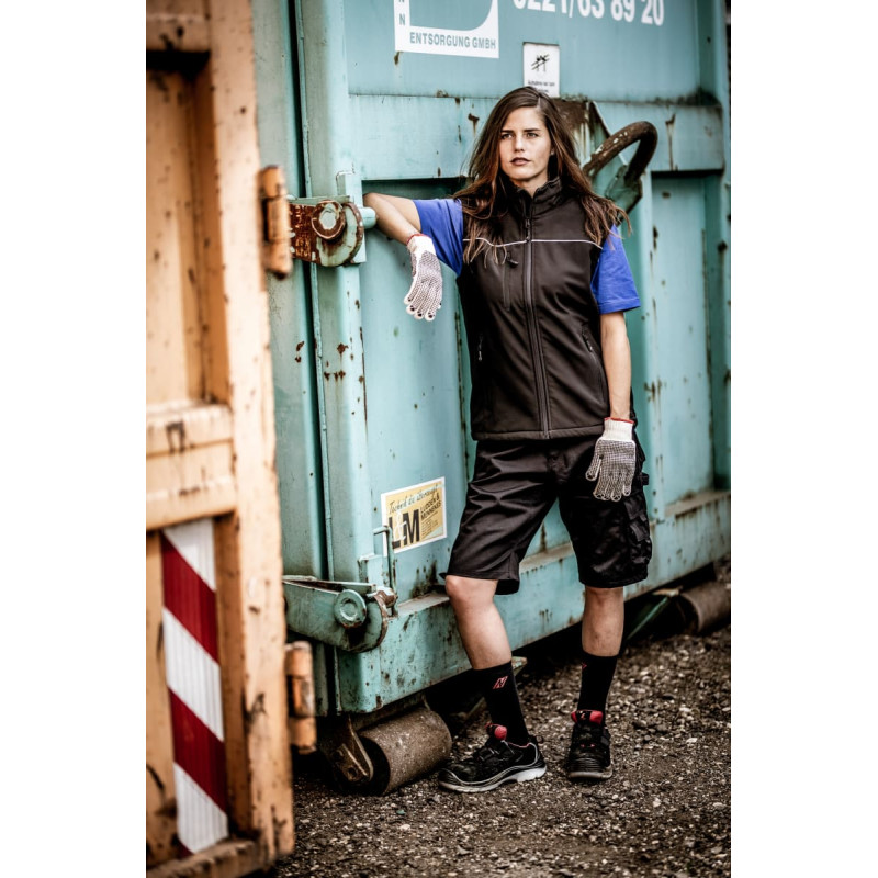 Nitras MOTION TEX LIGHT, softshell veste, melna