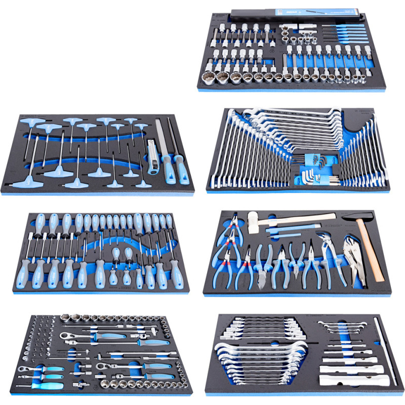 Unior 1011A Komplekts hand tools in SOS tool tray /324