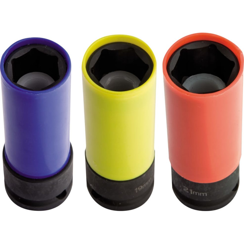 Unior 231/4P Triecienizturīga muciņa 1/2 alumīnija diskiem, 6-kanšu 21