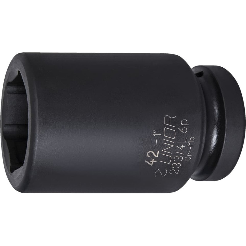 Unior 233/4L6p Triecienizturīga muciņa 1, garā, 6-kanšu 41