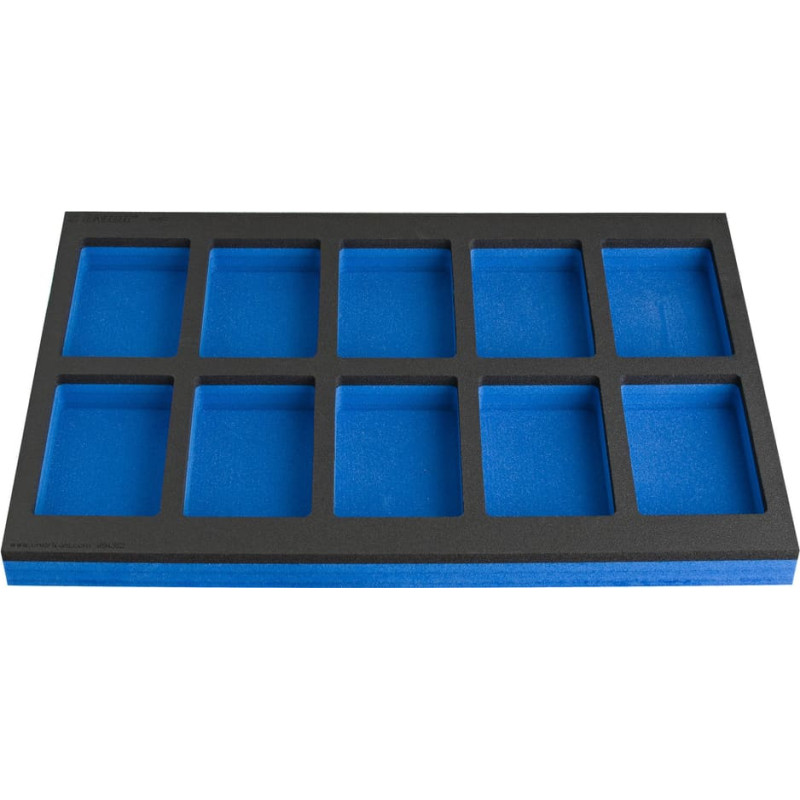 Unior VL990ND2 SOS tool tray with compartment for work bench narrow drawer cabinet 570 x 374