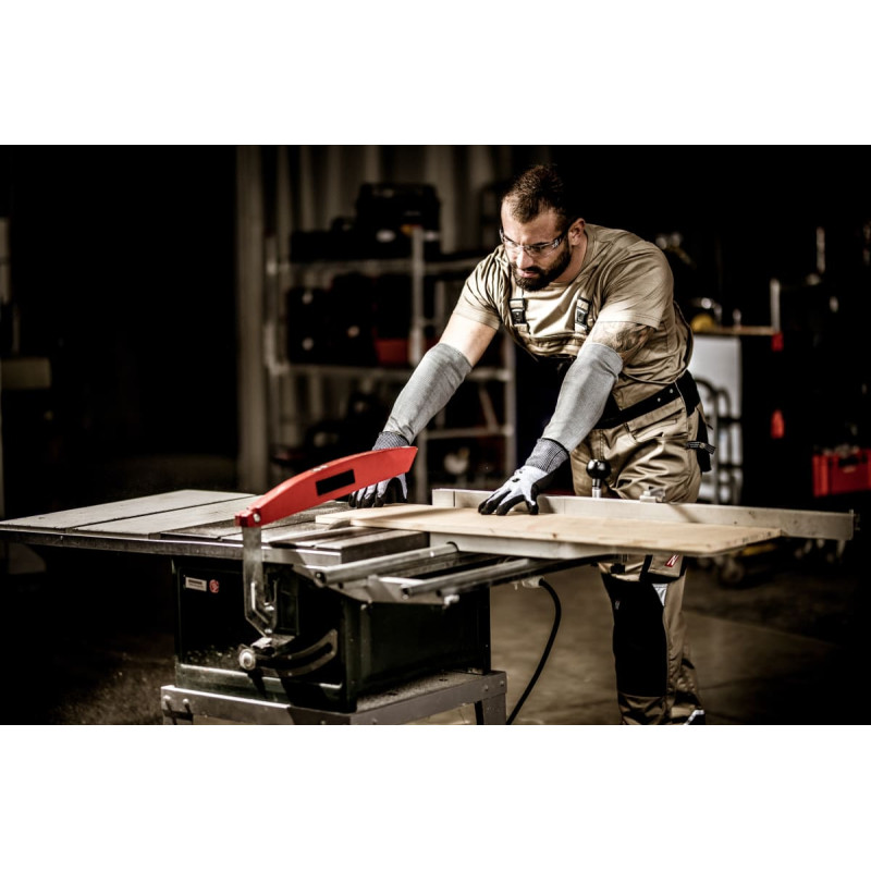 Nitras TAEKI griezuma aizsargcimdi, zili/melni, EN 388, EN 407