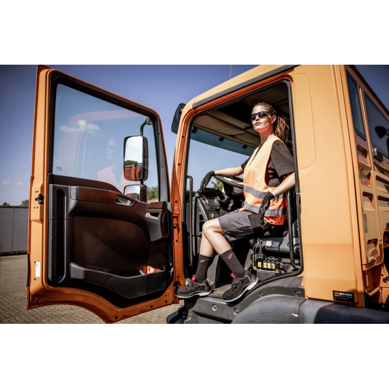 Nitras labi pamanāma veste, neona oranža, EN ISO 13688, EN ISO 20471