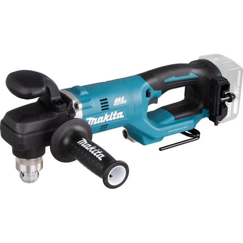 Makita Akumulatora leņķa urbjmašīna - 18V • 70 / 25 Nm • 0 - 450 / 0 – 1 400 min⁻¹ DDA450ZK