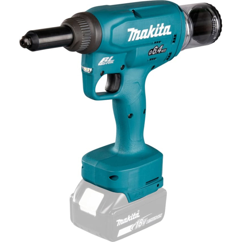 Makita Bezvadu kniedēšanas pistole 18V LXT® - Bez akumulatora un bez lādētāja! DRV250Z