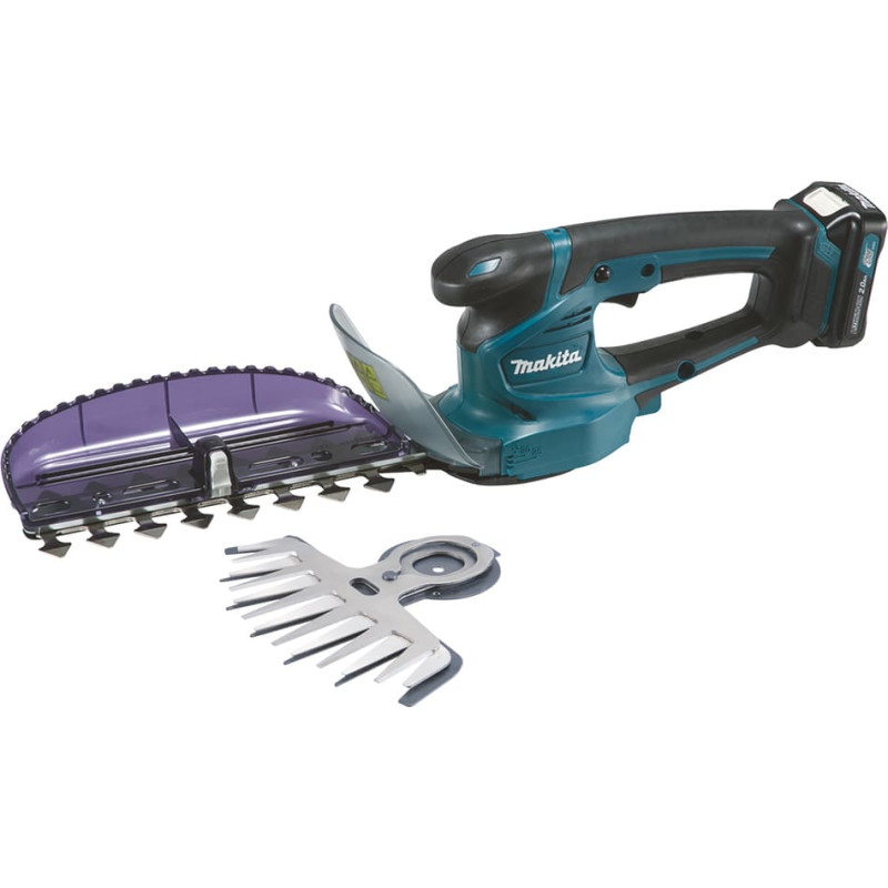 Makita LXT® dzīvžogu šķēres un grass Šķēres metālam - 10,8V, 1x2,0Ah Li-ion UH201DWAX