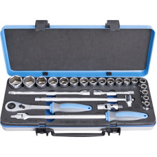 Unior 190BI6P24 Muciņu komplekts 1/2 metāla kastē 10 - 32/24