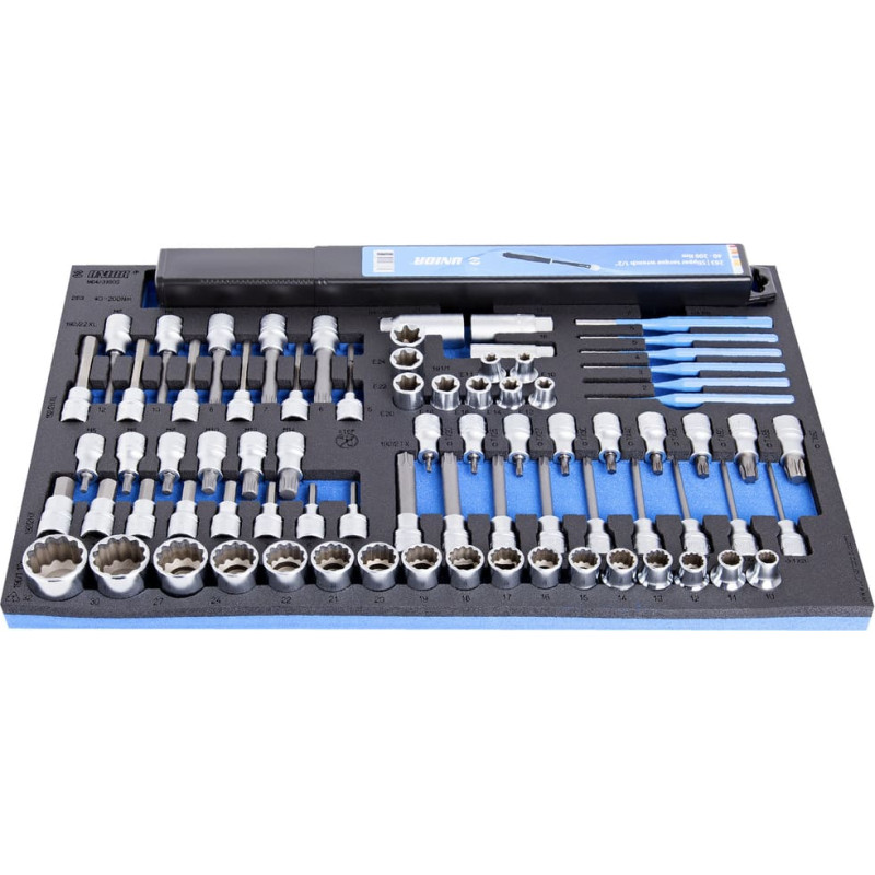 Unior 964/31SOS Muciņu komplekts ar din. atsl. SOS panelī (79gab.)