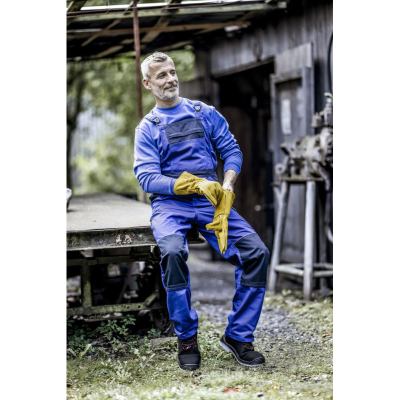 Nitras SAFE PRO, metināšanas cimdi, okera, EN ISO 21420, EN 388, EN 12478