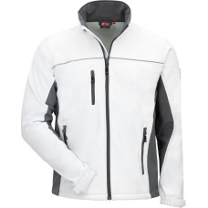 Nitras MOTION TEX LIGHT, softshell jaka, balta/pelēka