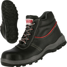 Nitras STEP MID MF, S3 drošības zābaki, pusaugsti, melni, EN ISO 20345, DGUV noteikums 112-191