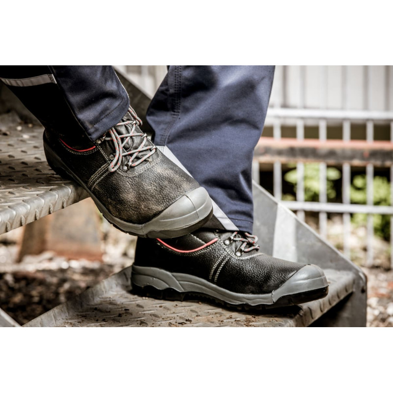 Nitras STEP MID+ W, S3 drošības ziemas zābaki, augsti, melni, EN ISO 20350