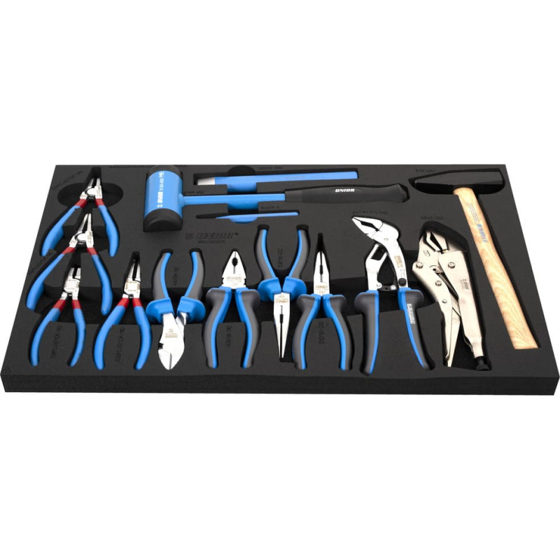 Unior 964/32SOS Stangu un āmuru komplekts SOS panelī (14 gab.)