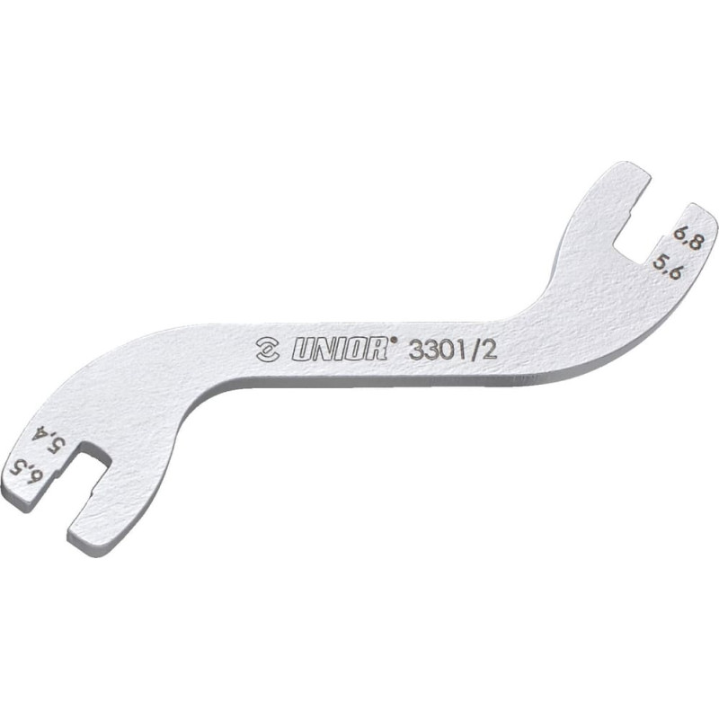 Unior 3301/2 Spoke wrench for motorcycle 5,4 x 5,6 x 6,5 x 6,8