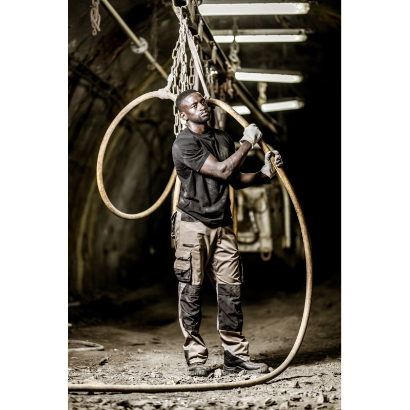 Nitras kokvilnas džersija cimdi, dabīgā krāsā