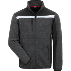 Nitras MOTION TEX PLUS, adīta softshell jaka, melna