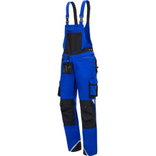 Nitras MOTION TEX PRO FX, bikses ar krūšdaļu, karaliski zila/melna, OEKO-TEX