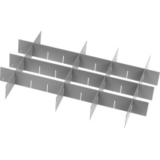 Unior 940ES3A Atvilktņu 557x375x65mm sadalītājs sekcijās