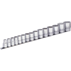 Unior 190H12P15IN Muciņu komplekts 1/2 uz sliedes 3/8-1.1/4/15